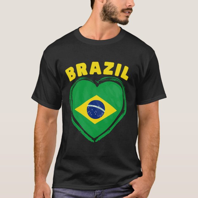Camiseta Brazil  (Frente)
