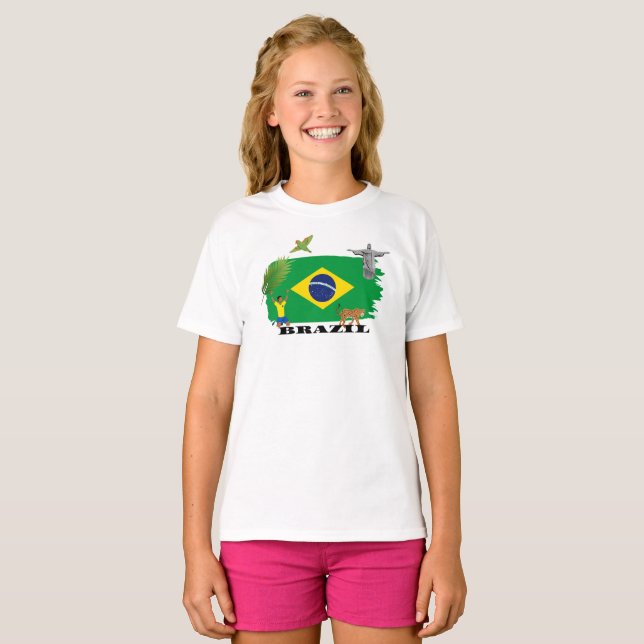 CAMISETA BRAZIL (Frente Completa)