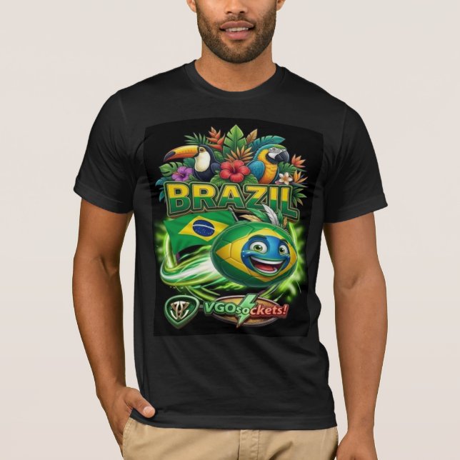 Camiseta Brazil-GBall01 (Frente)