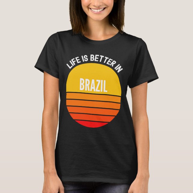 Camiseta Brazil   in Brazil (Frente)