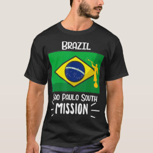 Camiseta Brazil Sao Paulo South Mormon LDS Mission Gift