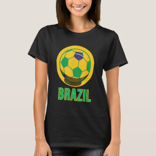 Camiseta Brazil Soccer Football Brazilian flag