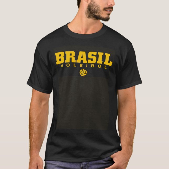 Camiseta Brazil Volleyball (Frente)