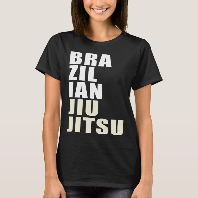 Camiseta Brazilian Jiu Jitsu BJJ and Grappling  1 (Frente)