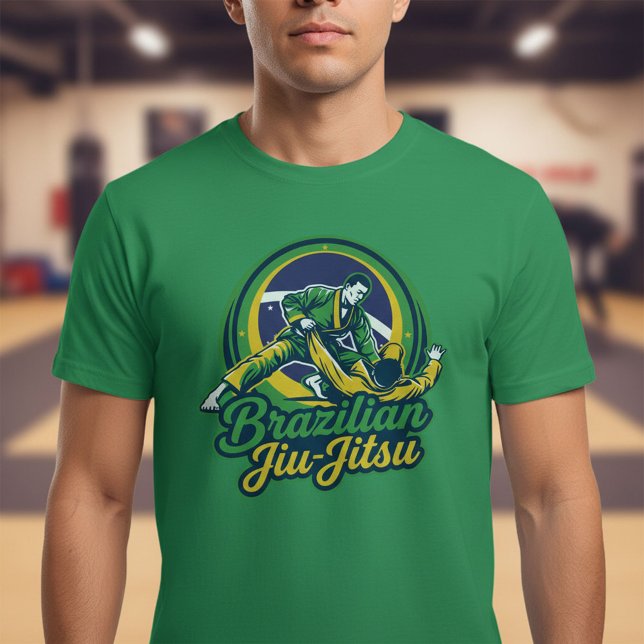Camiseta Brazilian Jiu-Jitsu Martial Arts (Criador carregado)