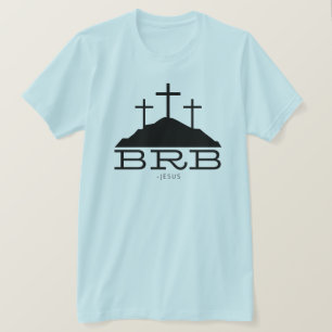 Camiseta BRB Jesus Cruz Calvário Religioso Páscoa Cristão