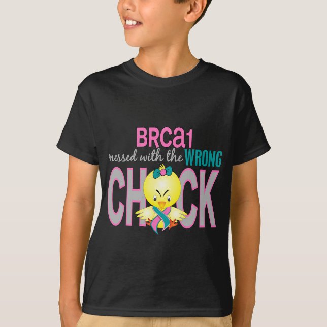 Camiseta BRCA1 sujado com pintinho errado (Frente)