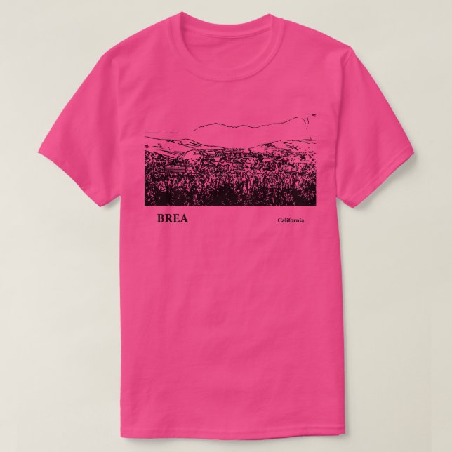 Camiseta Brea California TShirt 3 (Frente do Design)