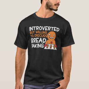 Camiseta Bread Baking Apresentou padaria de padaria