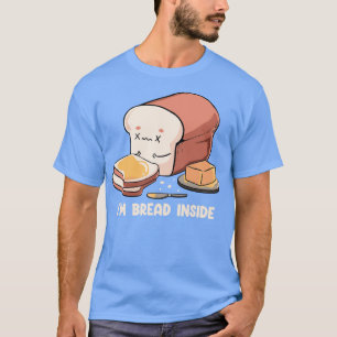 Camiseta Bread Dentro Gluten Lover por Tobe Fonseca