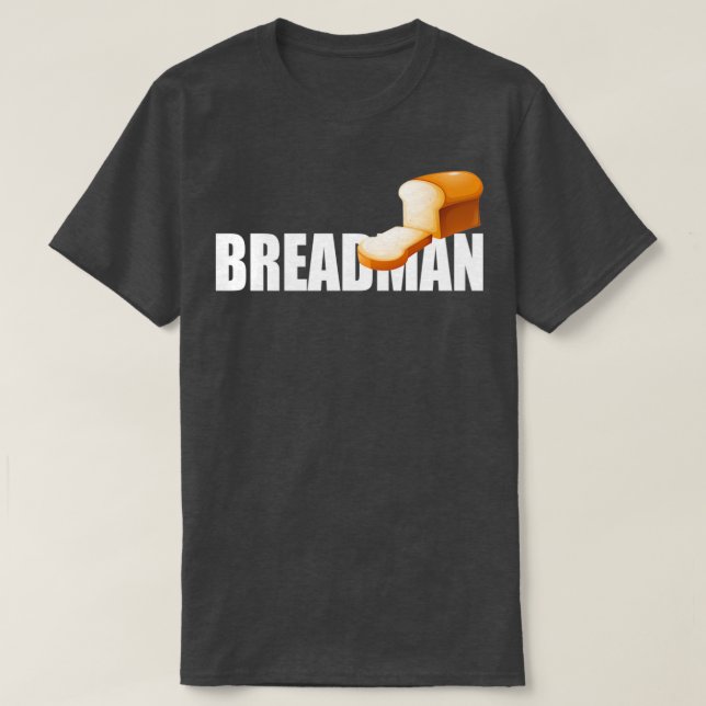 Camiseta Breadman Baker Gift 1 (Frente do Design)