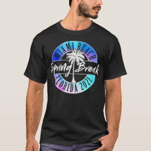 Camiseta Break 2021, Miami Beach Flórida Colle