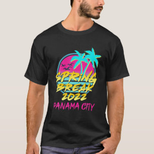 Camiseta Break 2022 Retro 80 Família Panamá City Beach
