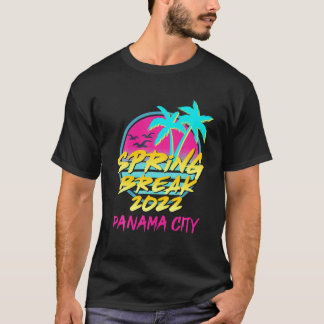 Camiseta Break 2022 Retro 80 Família Panamá City Beach