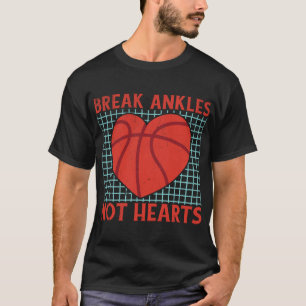 Camiseta Break Ankles Não Corações Belo Basquete