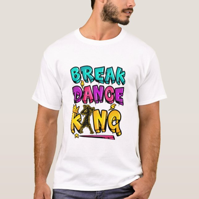 Camiseta Break Dance King (Frente)