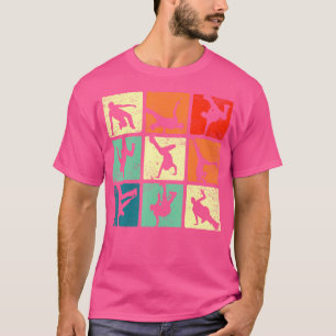Camiseta Break Dancing Shirt Bboy Possui Vintage Retro Hip 