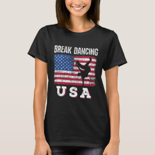 Camiseta Break Dancing USA Bboy
