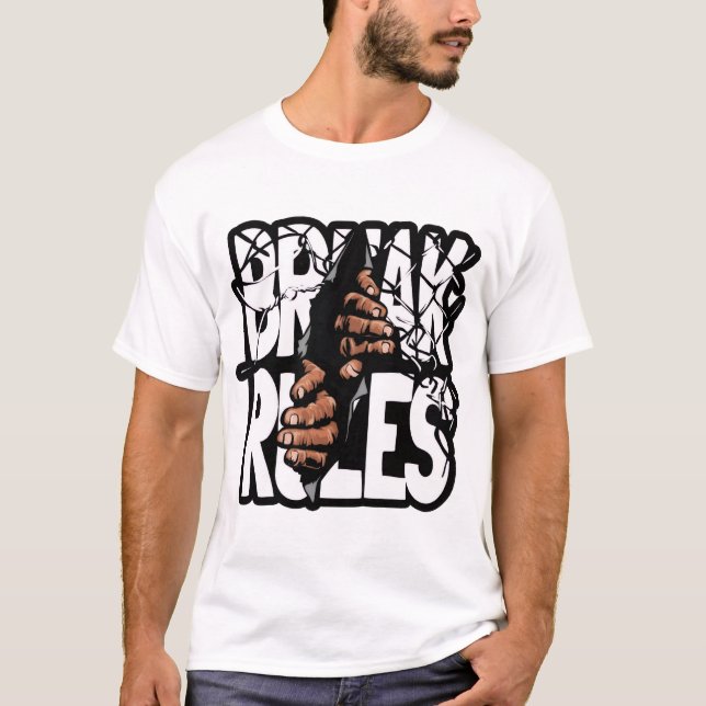 Camiseta Break Rules T-Shirt (Frente)