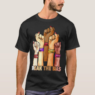 Camiseta Break The Bias 8 De Março De 2022 Happy Internatio