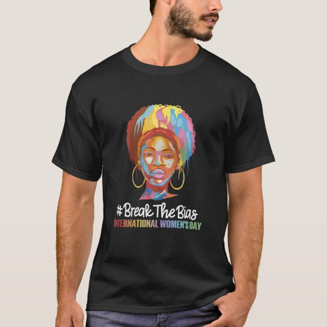 Camiseta Break The Bias International Women's Day 2022 Gift (Frente)