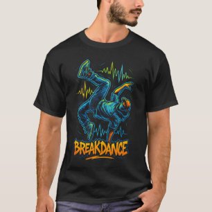 Camiseta Breakdance - Dança Hip-Hop Grafite Música Urbana