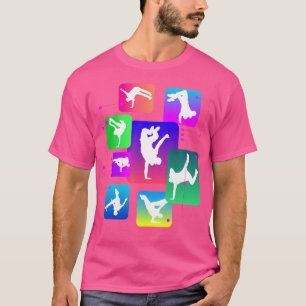 Camiseta Breakdance, Eu Me Mover Dançando Hip Hop Dançando 