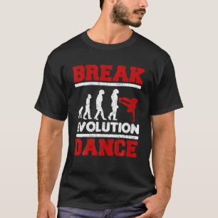 Camiseta Breakdance Evolution Hip Hop Breakdancing 80S 90S