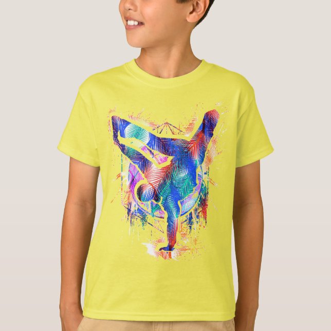 Camiseta Breakdancer - Break Dancing T Shirt (Frente)