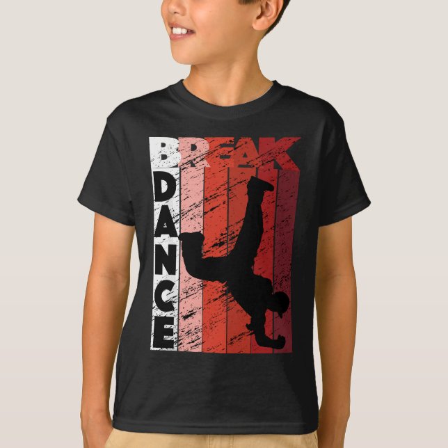 Camiseta Breakdancer Breakdançando Hip Hop (Frente)