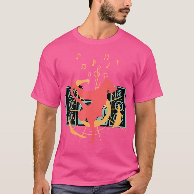 Camiseta Breakdancer Hip Hop Coreógrafo (Frente)