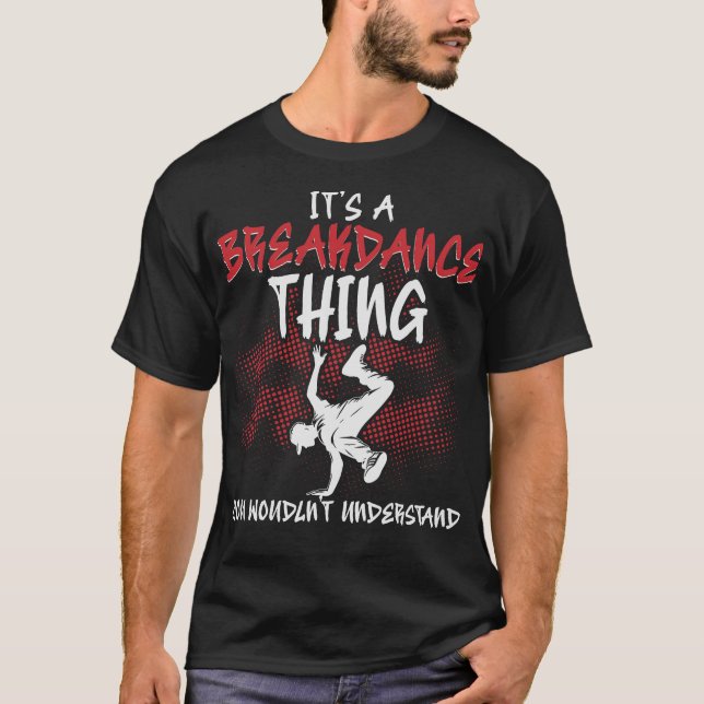 Camiseta Breakdancer S2 Breakdancing (80) (Frente)
