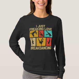 Camiseta Breakdancing Legal Para Homens Mulheres Dança Hip