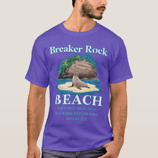 Camiseta Breaker Rock Beach Gods Rock Solid TVBS Christian 