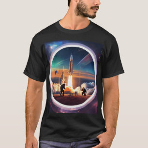 Camiseta Breaking Free: Desenho de T-Shirt com Gravidade de