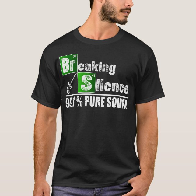 Camiseta Breaking Silence Elétrico (Frente)