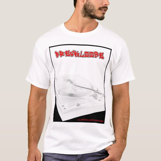 Camiseta Breakloose o T da plataforma giratória (Frente)