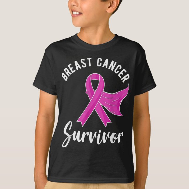 Camiseta Breast Cancer Awareness Women Survivor Nk  (Frente)