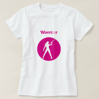 Camiseta Breast Cancer Pink Warrior Woman T-Shirt