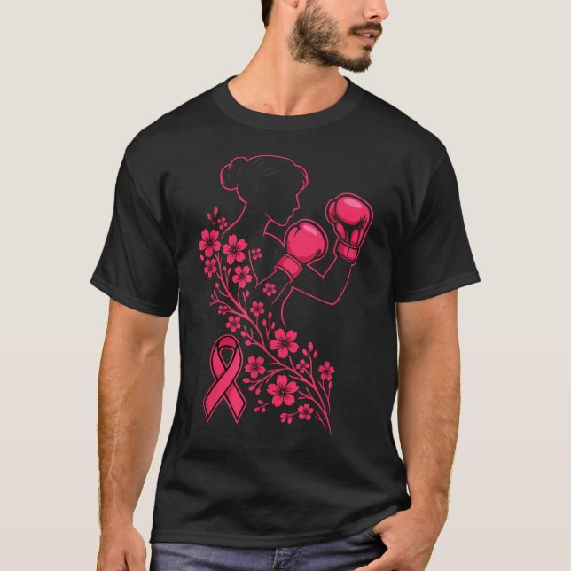 Camiseta Breast Cancer Shirts Women Breast Cancer Awareness (Frente)