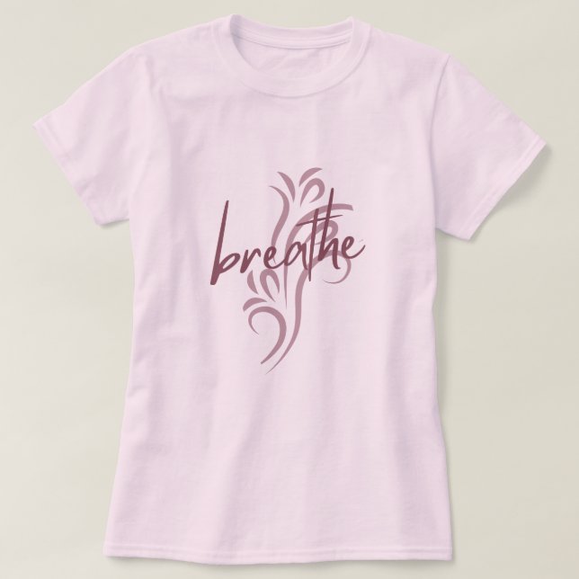 Camiseta Breathe (Frente do Design)