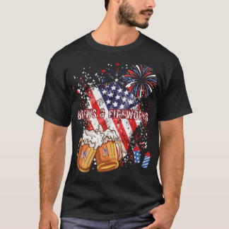 Camiseta Brechas e fogos de artifício