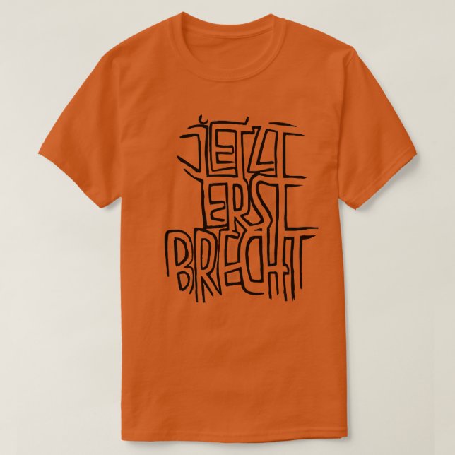 Camiseta Brecht Pun German olt Brecht (Frente do Design)