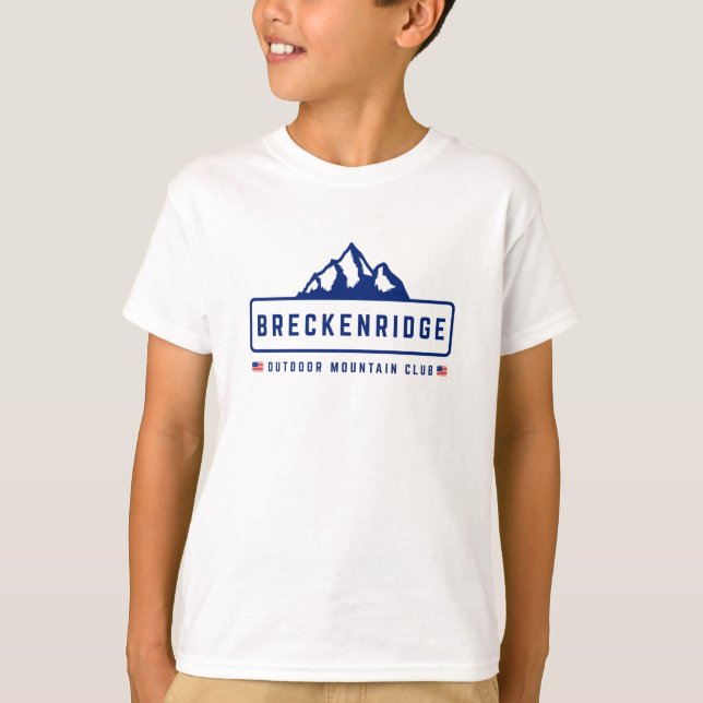 Camiseta Breckenridge ao ar livre (Frente)