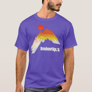 Camiseta Breckenridge Colorado 70s80s Estilo Retro Souvenir