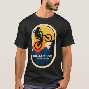 Camiseta breckenridge colorado mtb mountain bike equitação