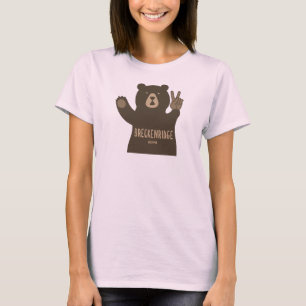Camiseta Breckenridge Colorado Peace Bear
