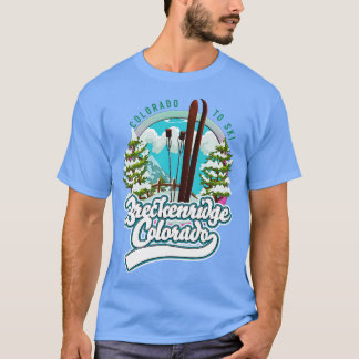 Camiseta Breckenridge Colorado Vintage ski