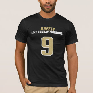 Camiseta Breesy gosta domingo de manhã.