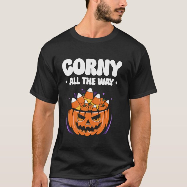 Camiseta Brega Feliz Véspera de Halloween (Frente)